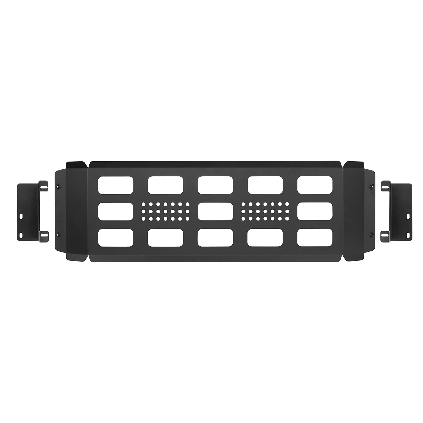 u-Box JLU Rear Overhead MOLLE Panel Storage Bracket for Jeep Wrangler JL 4-Door Unlimited (2018-2025) - Perfect for Off-Road Gear Organization & Adventure Storage