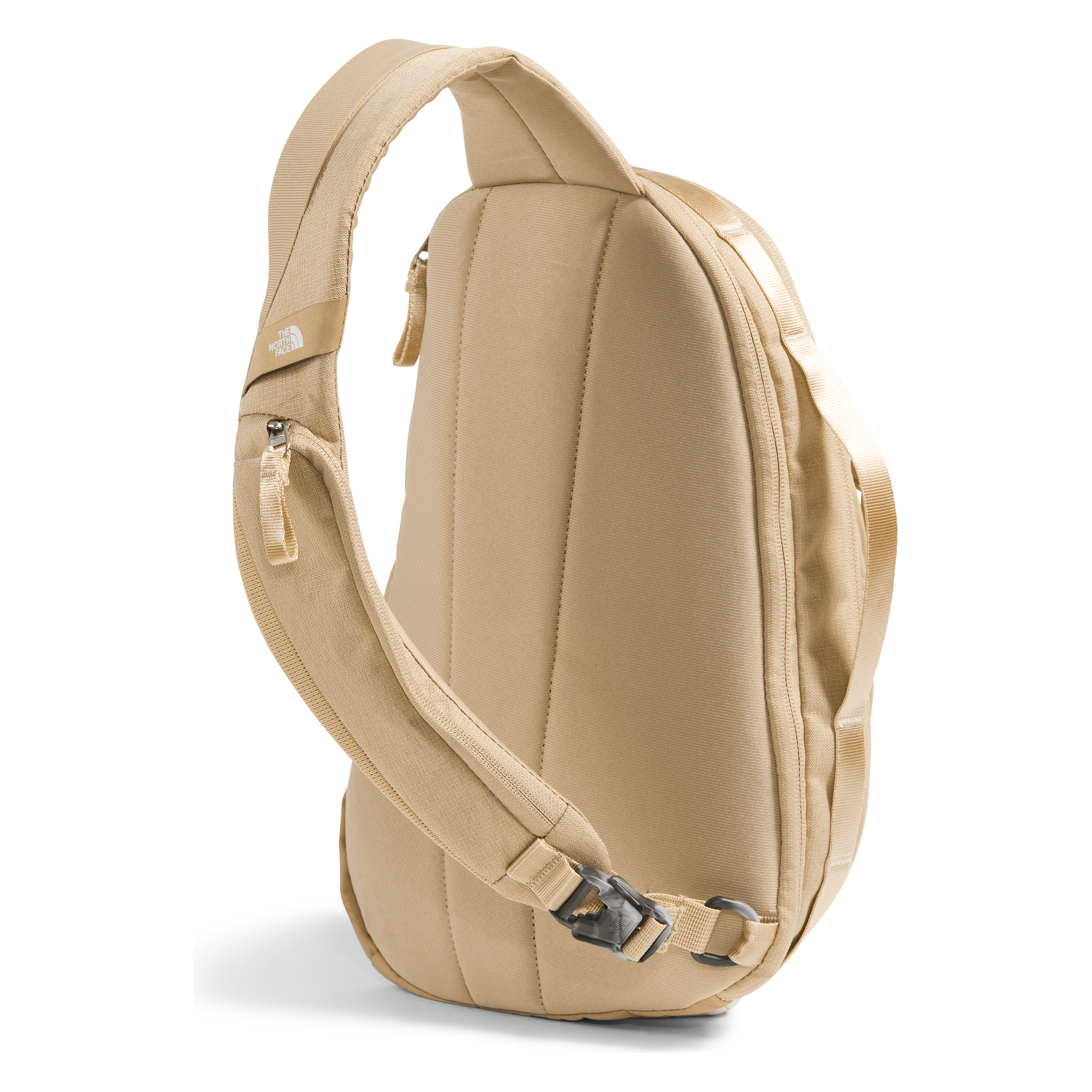 The North Face Women's Isabella Sling Crossbody Bag - Khaki Stone Dark Heather, Lightweight & Water-Resistant for Hiking, Travel & Everyday Use