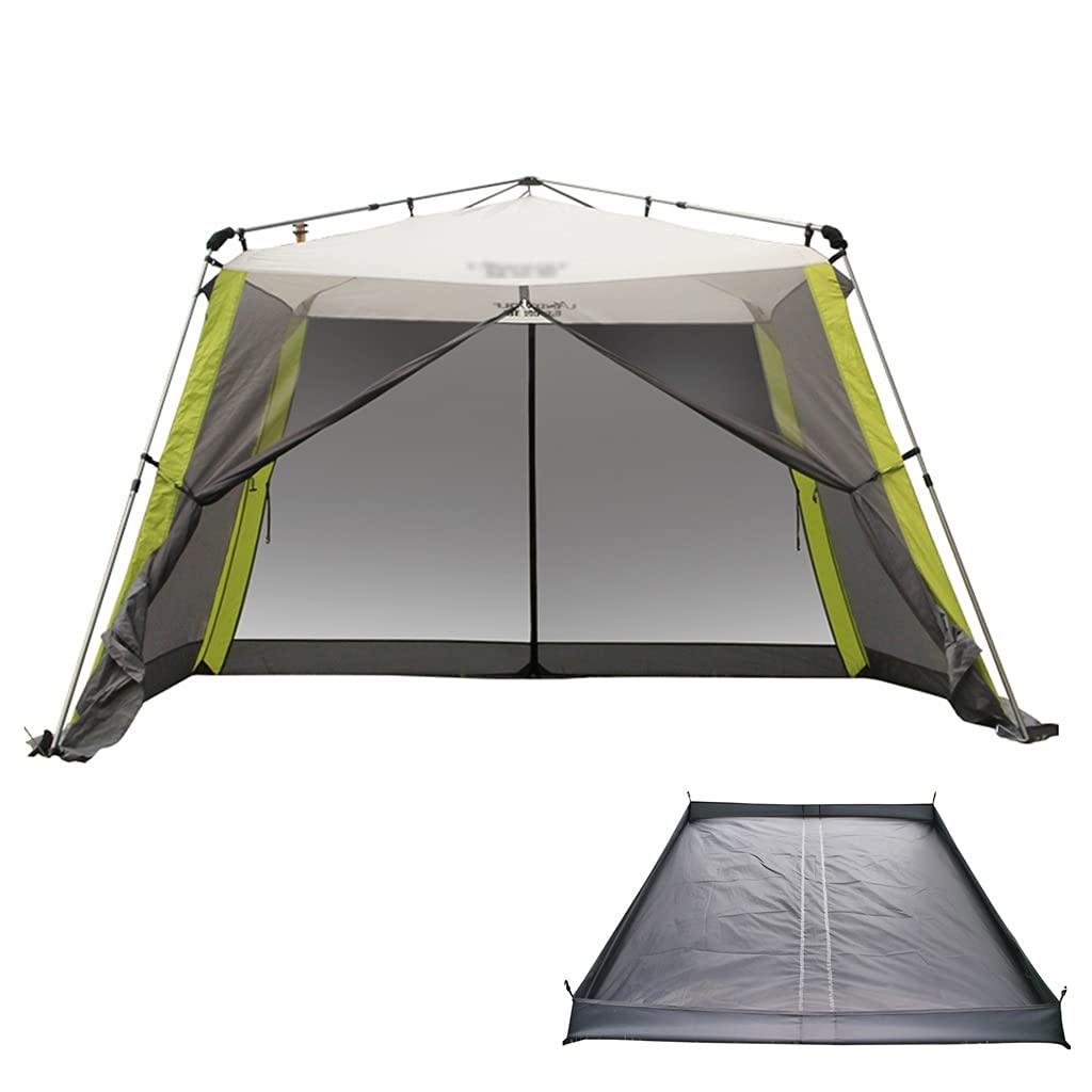BBGS 4-6 Person Pop Up Camping Tent - Waterproof Dome Tent for Family Outdoor Adventures, Beach Picnics & Fishing - 3-4 Season Instant Setup Tent with Aluminum Alloy Poles - Perfect for Camping, Backpacking & Road Trips