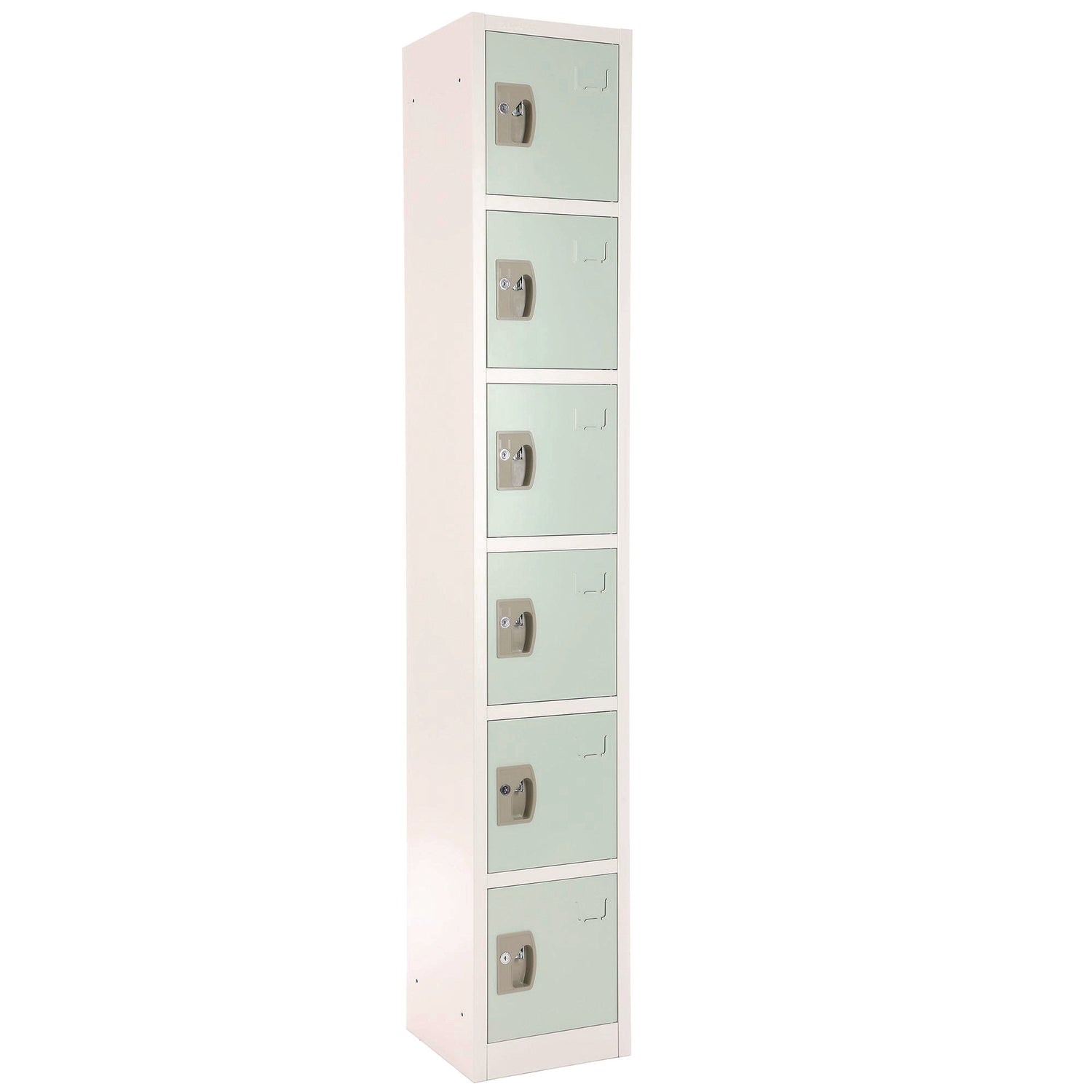 AdirOffice 6-Compartment Steel Storage Locker - 12