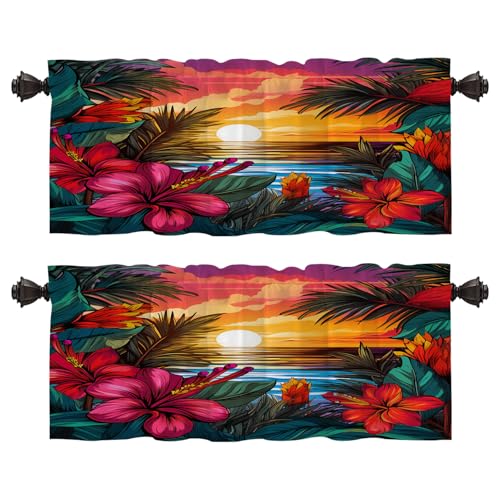 Red7 Sunset Palm Trees Red03