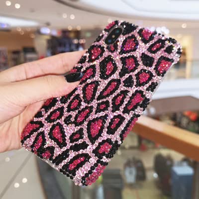 Custom Zebra Print Bling Crystal Phone Case - Hard/Soft Full Protection Cover with Sparkly Glitter for iPhone & Samsung (Perfect for Parties, Gifts & Everyday Glam)