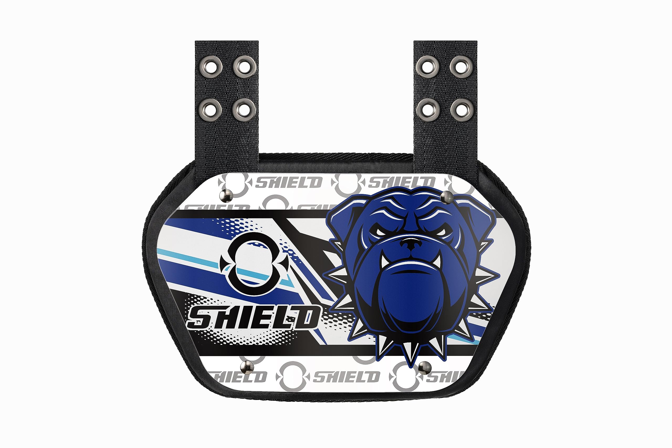 Danger Dog Football Back Plate - Lower Back Protector for Football Players - Rear Impact Protection Pads for Youth & Adult Sports Safety