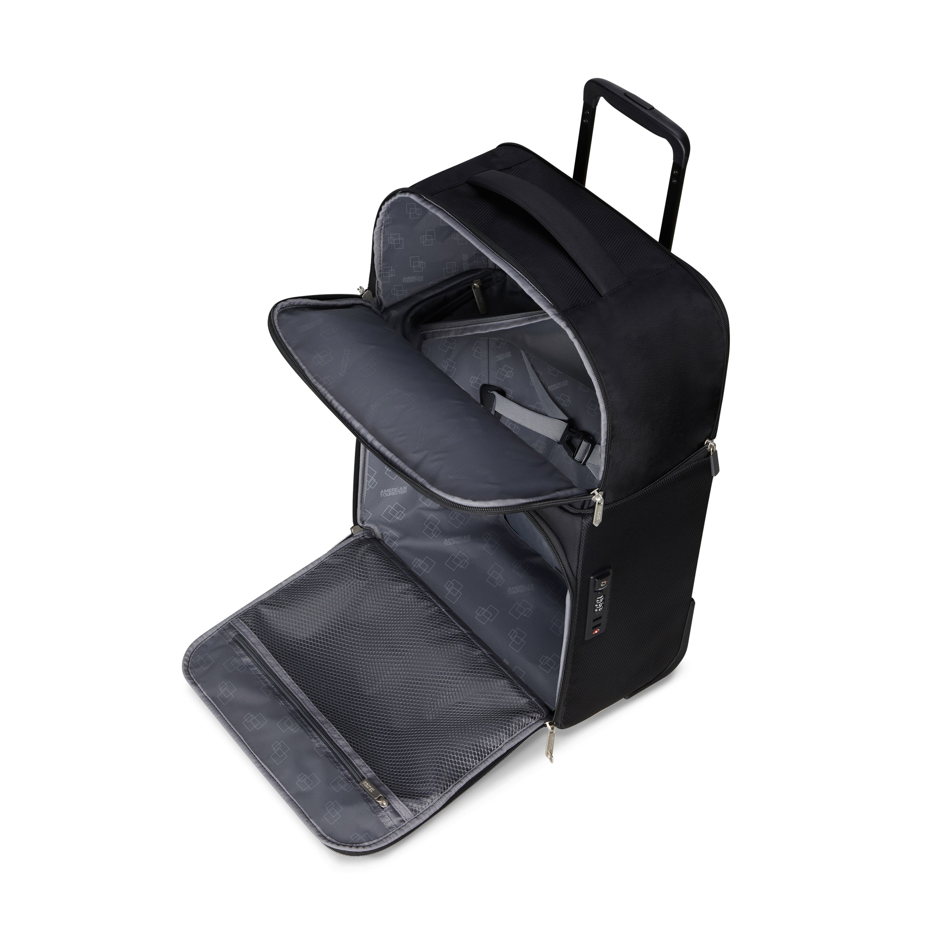 American Tourister Summerride Expandable Upright Underseater Luggage - Lightweight Carry-On Suitcase for Air Travel, Perfect for Weekend Getaways & Business Trips