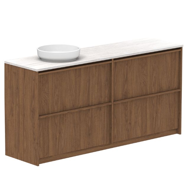 ADP Eli Floor Standing Vanity - Modern Bathroom Vanity with Sink & Storage | Perfect for Small Bathrooms, Powder Rooms & Master Bath Suites