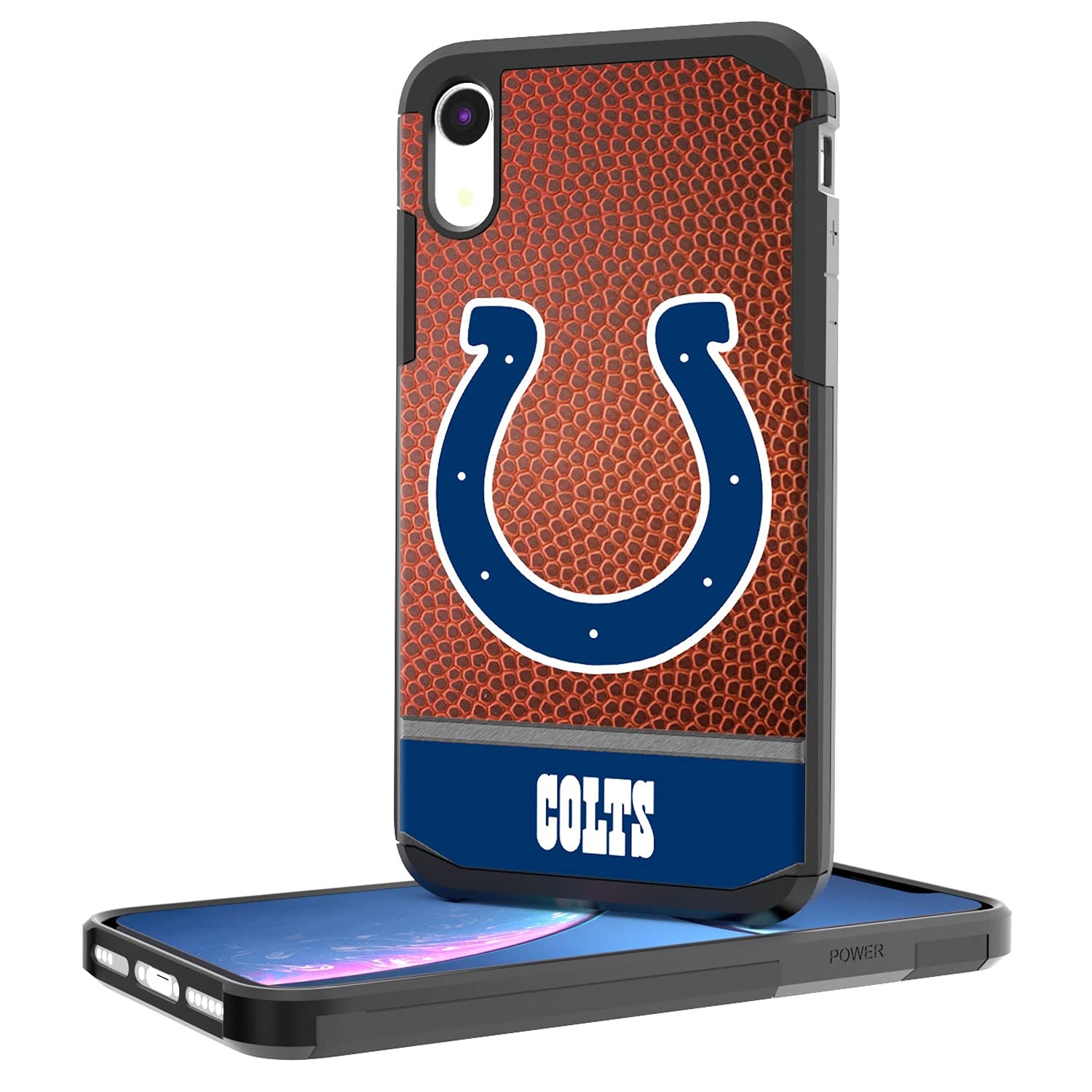NFL iPhone Rugged Case with Strategic Printing & Team Wordmark - Durable Protective Cover for Football Fans | Game Day, Tailgating & Everyday Use
