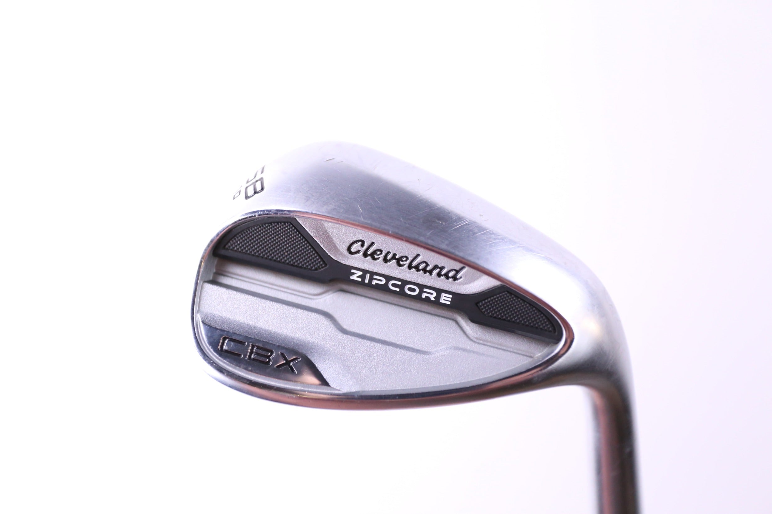 Used Cleveland CBX ZipCore Satin Lob Wedge 58° Right Handed Stiff Flex Golf Club - Perfect for Short Game Shots, Bunker Play & Approach Shots