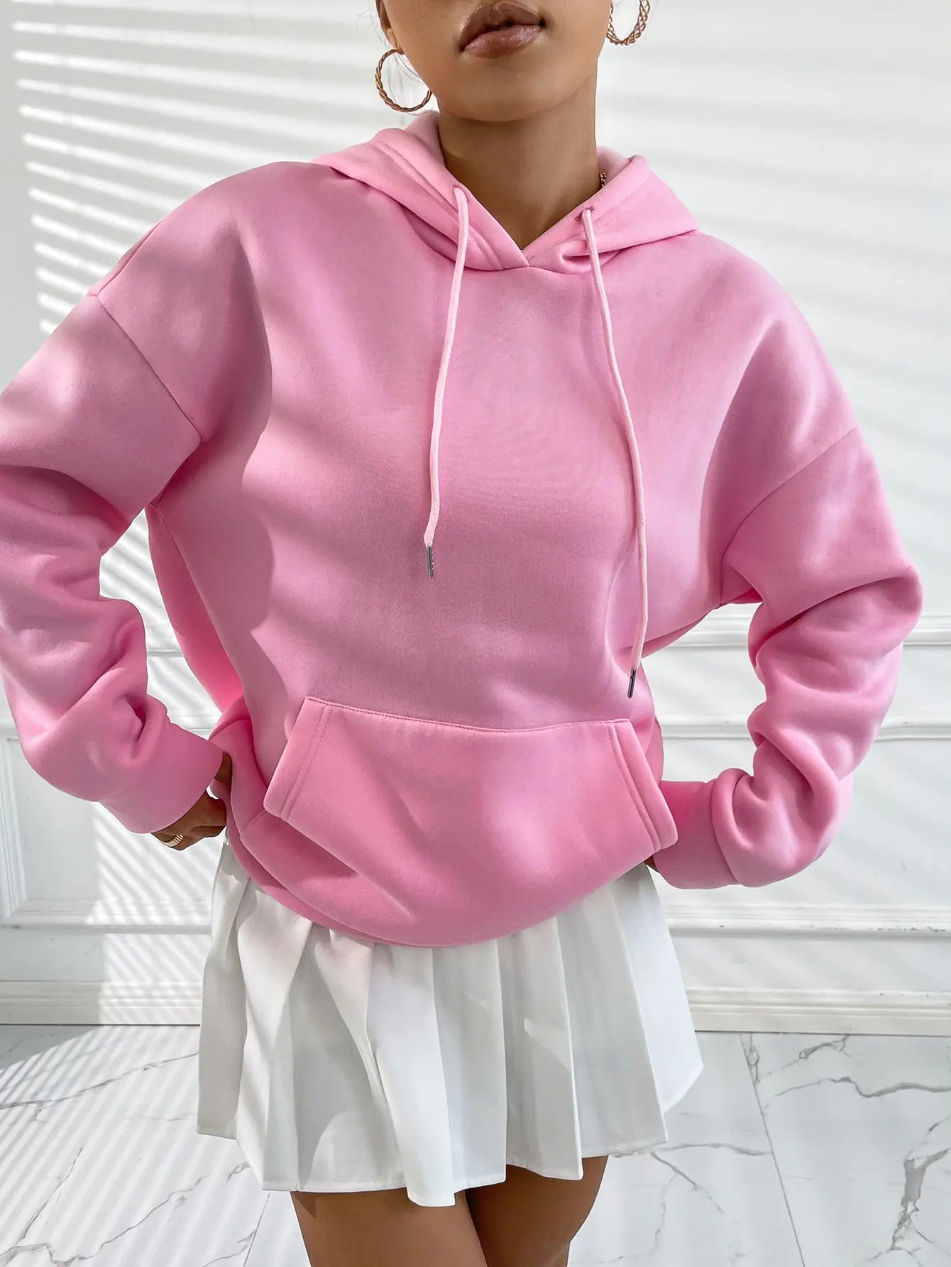 Love Yourself Cotton Printed Hoodie - Creative Oversized Women's Sweatshirt for Streetwear & Harajuku Fashion | Perfect for Casual Outfits, Outdoor Activities and Trendy Street Style