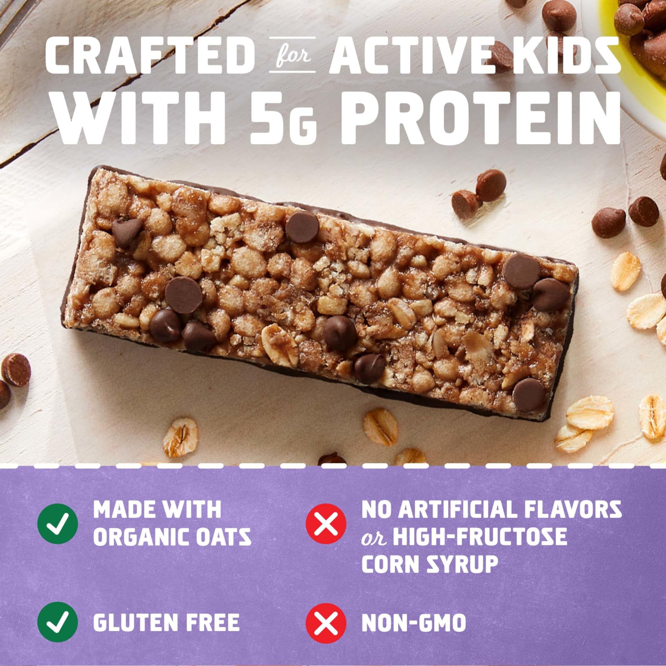 Zbar Protein Bars Variety Pack - Chocolate Chip, Chocolate Mint & Cookies 'n Creme - 30 Count (6 Boxes) | Organic Oats, Non-GMO, Gluten Free, 5g Protein | Crispy Healthy Snacks for Kids Lunch, Gym Workout & On-the-Go Energy