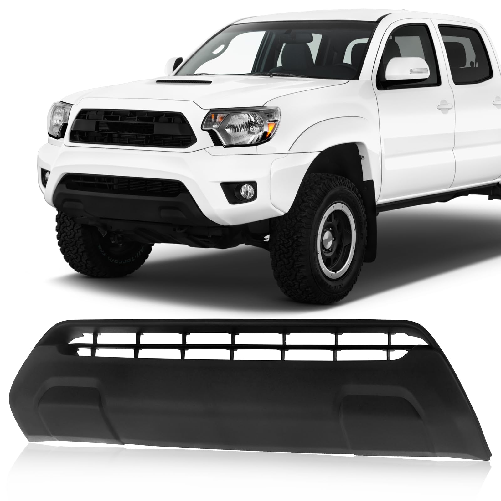 Black Textured Bumper Grille for 2012-2015 Tacoma - Off-Road Upgrade