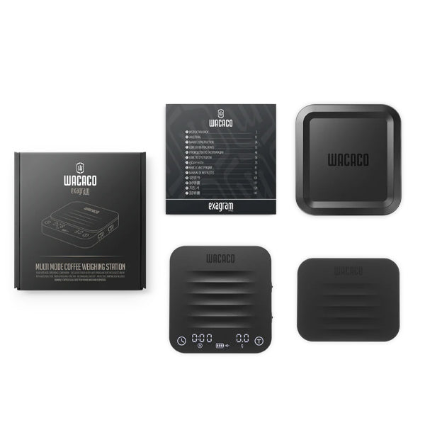 Wacaco Exagram Pro Coffee Scale - High Precision Digital Espresso Scale with Timer for Pour Over, Drip, and French Press Coffee Brewing - Perfect for Home Baristas and Coffee Enthusiasts