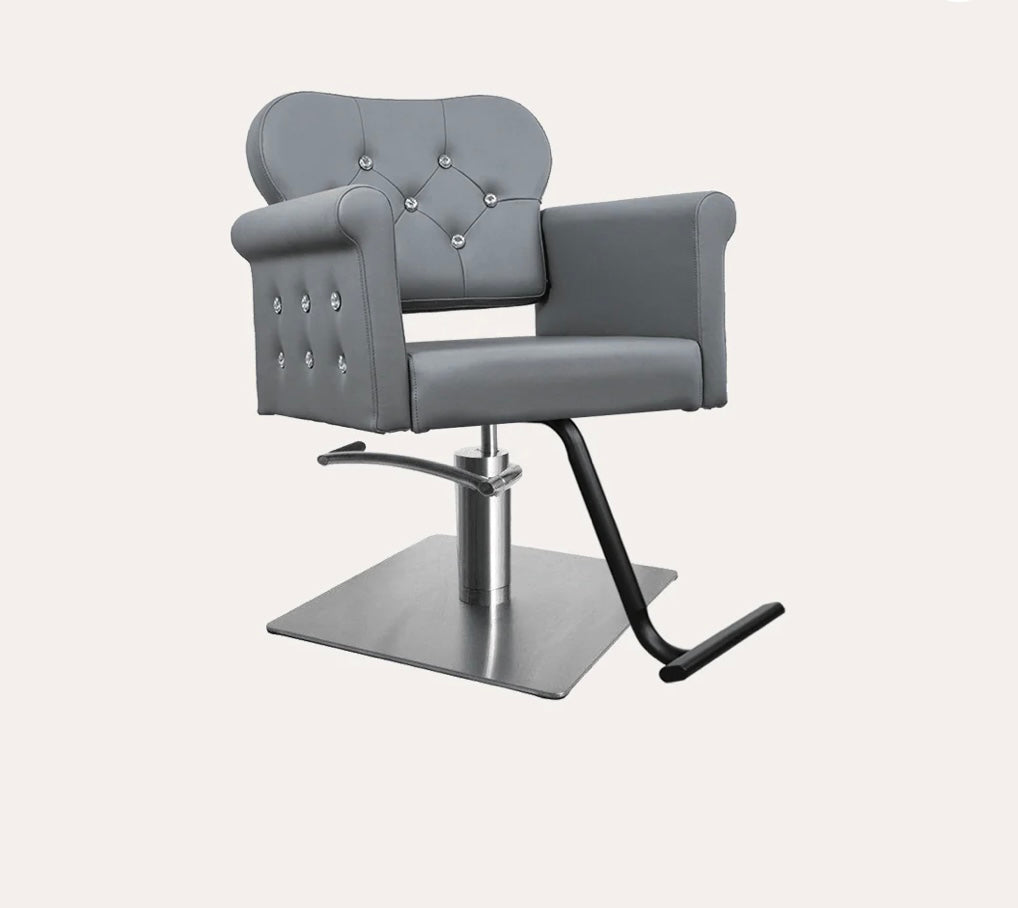 Glam II Salon Chair - Professional Hydraulic Beauty Styling Chair for Hairdressers & Stylists | Perfect for Salons, Spas & Home Use