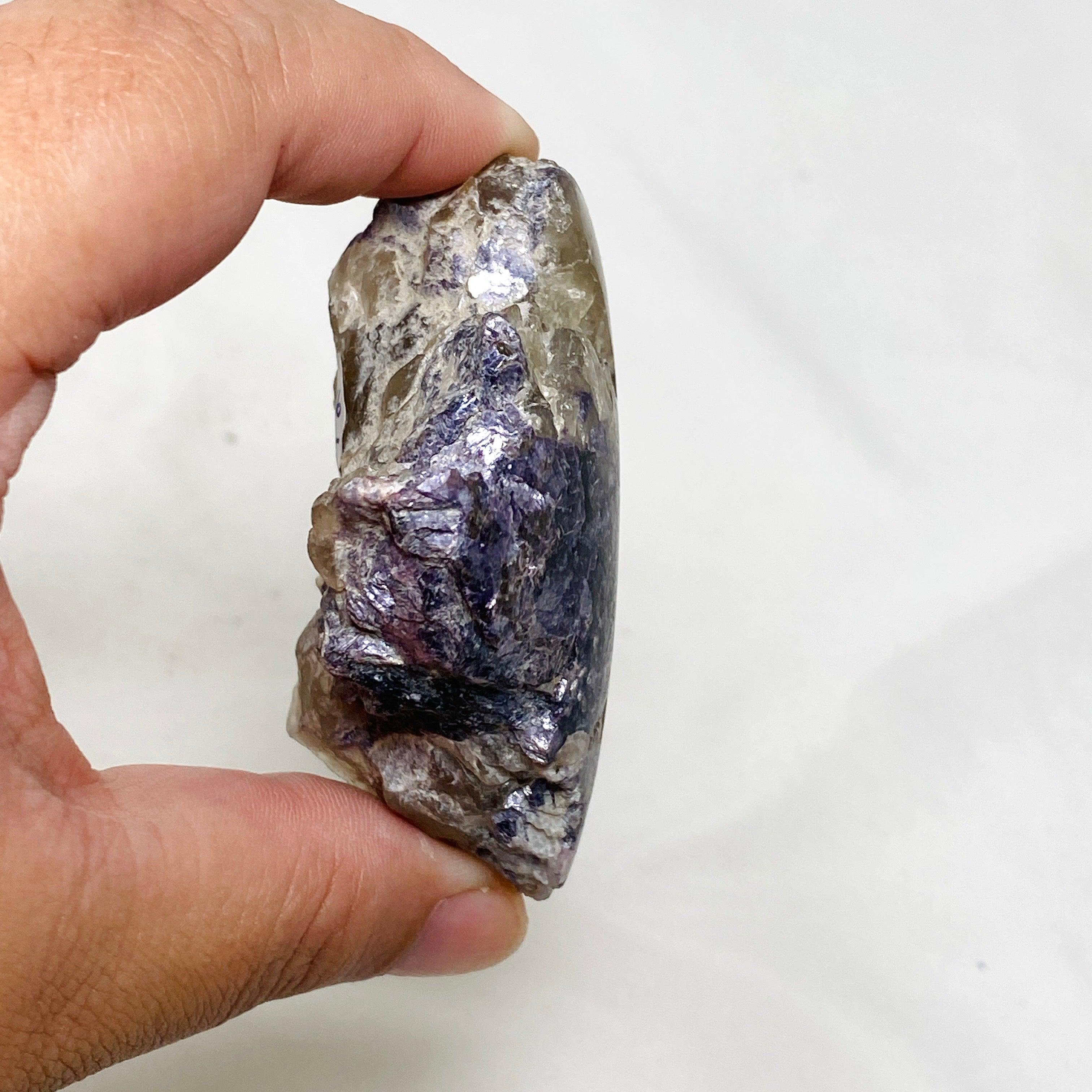 Silver Leaf Lepidolite CR3566 - Natural Healing Crystal for Stress Relief & Emotional Balance | Perfect for Meditation, Home Decor & Jewelry Making
