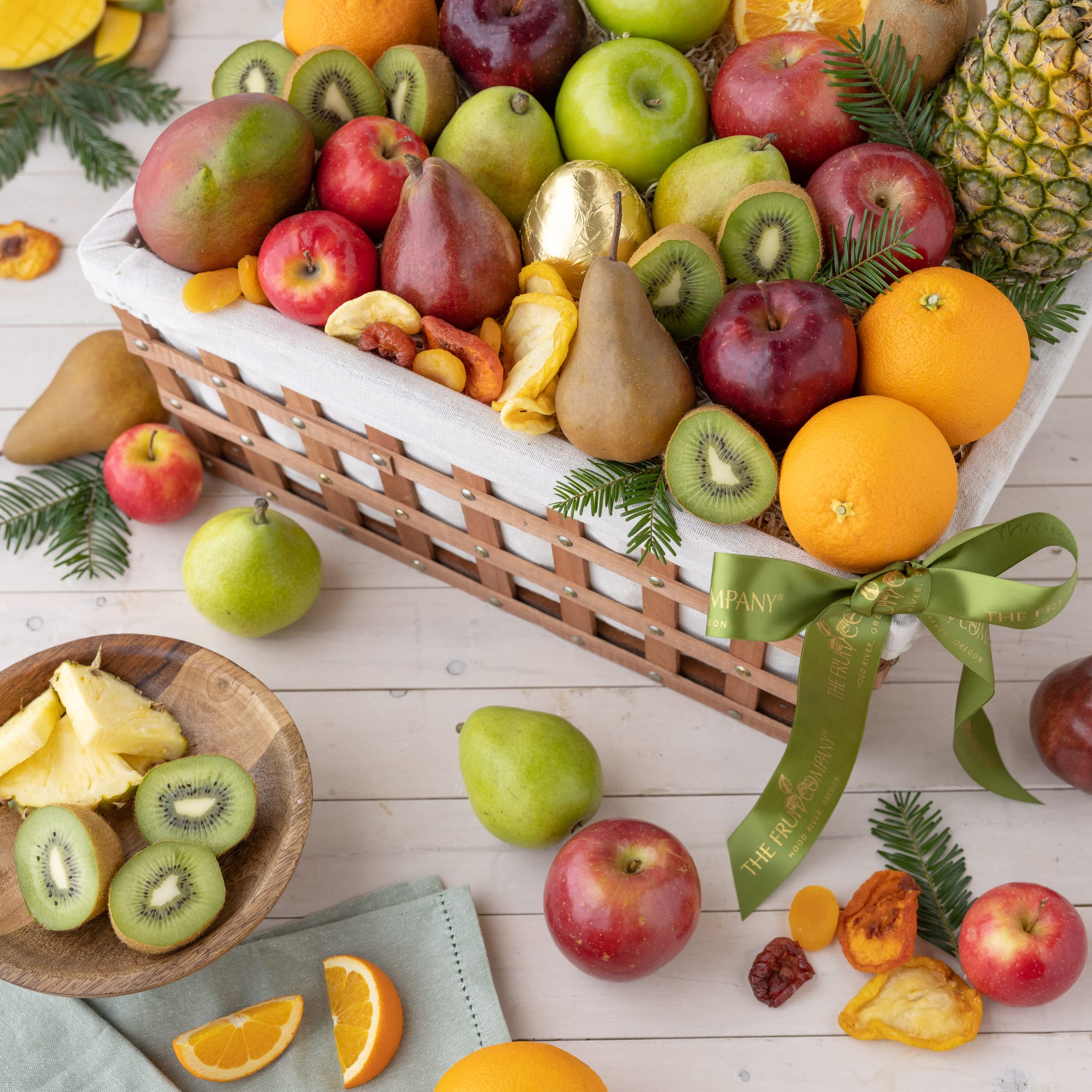 Premium Fresh Fruit Gift Basket - The Fruit Company Festival of Fruit - Perfect Birthday, Anniversary & Promotion Gifts for Men & Women - Ideal for Celebrations, Corporate Events & Special Occasions