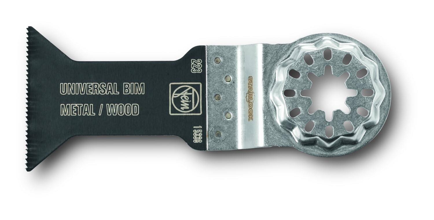 FEIN 63502226240 SL E-Cut C HCS 50x50 Saw Blade - 0V Multi-Color Precision Cutting Tool for Wood, Metal & Plastic - Perfect for DIY Projects, Construction & Professional Woodworking