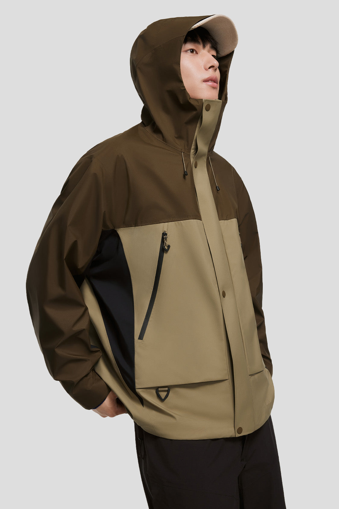 ThermaGuard Men's 3-in-1 Waterproof Windproof Insulated Jacket - Lightweight Winter Coat for Hiking, Camping & Outdoor Activities