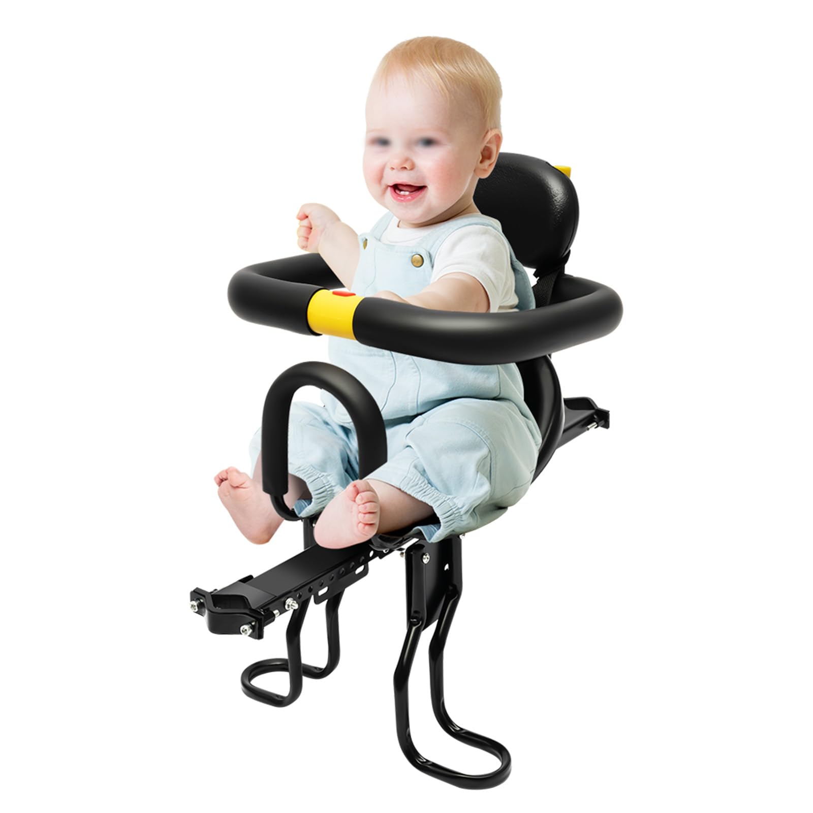 TBVECHI Universal Kids Bike Seat for Adults - Safe & Comfortable Toddler Bike Carrier for Mountain, Electric & Regular Bicycles | Perfect for Family Rides & Outdoor Adventures