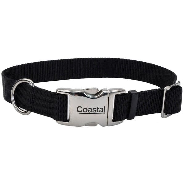 Adjustable Nylon Dog Collar with Metal Buckle - Durable Pet Collar for Small Medium Large Dogs - Perfect for Walking, Training & Outdoor Adventures