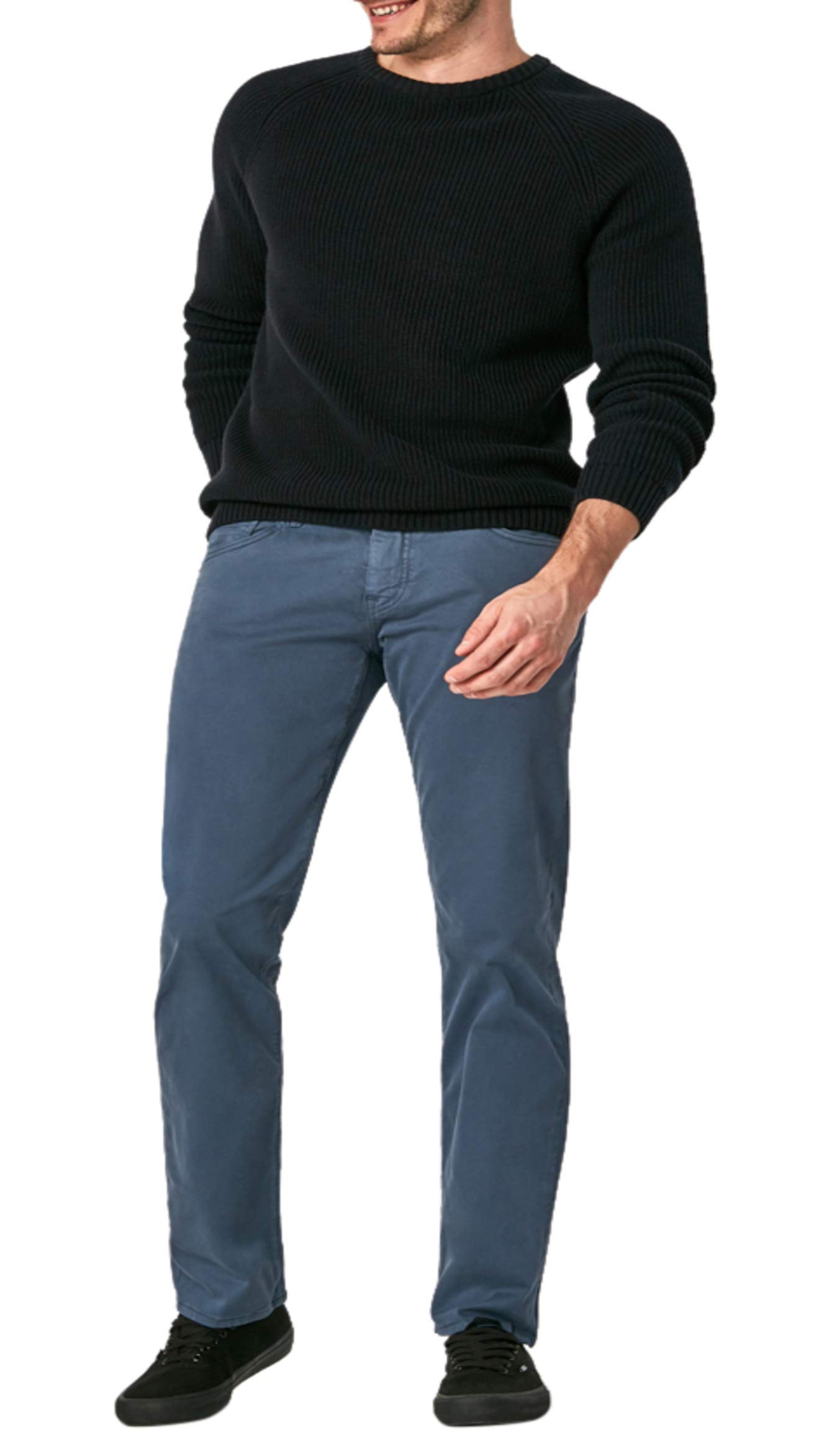 Mavi Zach Men's Regular Rise Straight Leg Jeans - Comfortable & Stylish Denim Pants for Casual Wear, Work & Everyday Outfits