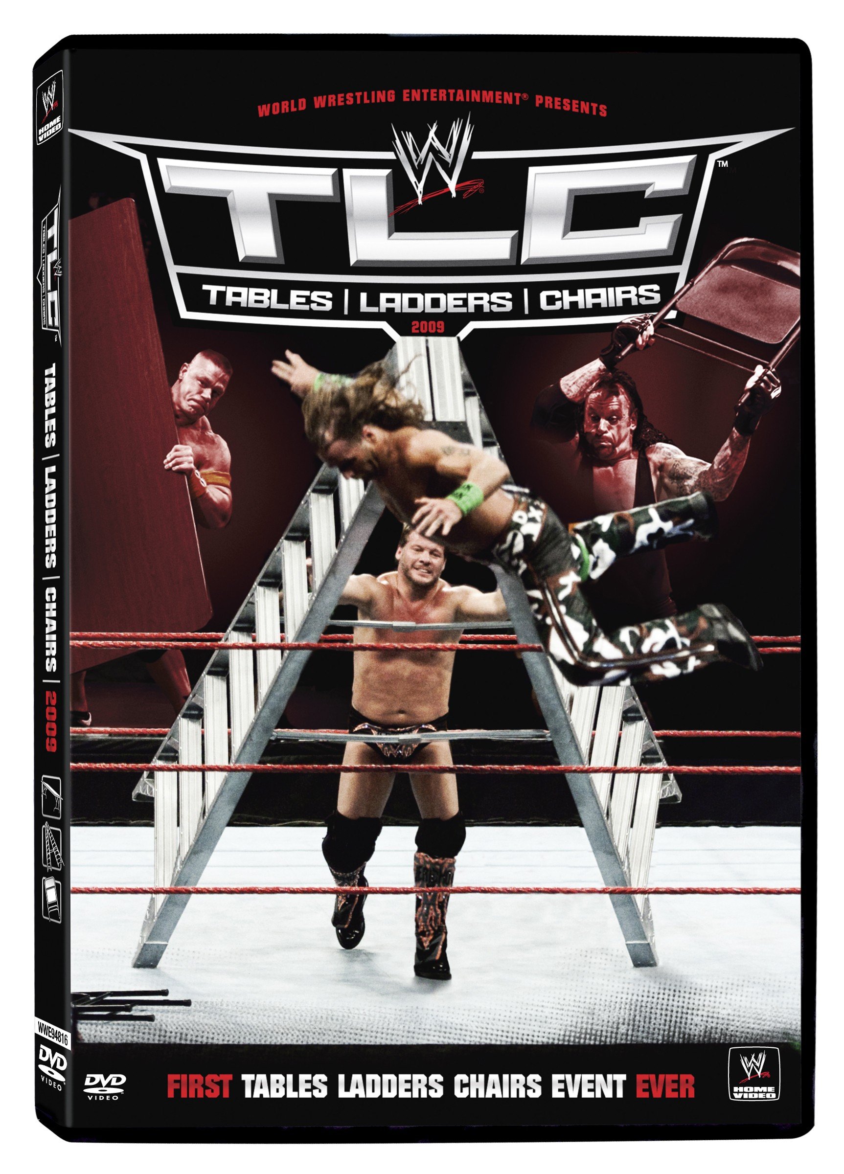 WWE: TLC - Tables, Ladders & Chairs 2009 DVD | WWE Wrestling Pay-Per-View Event | Perfect for WWE Fans and Collectors | Watch at Home or Gift to Wrestling Enthusiasts