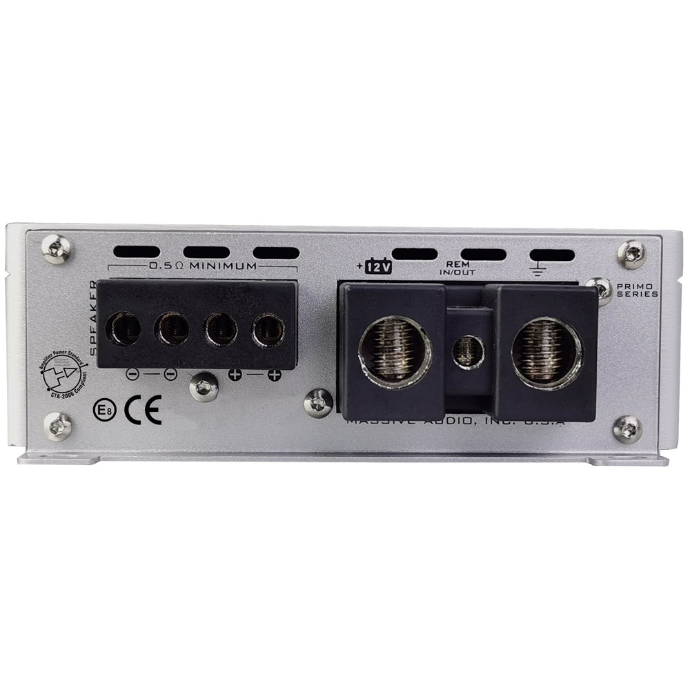 P8 3500W RMS Mono Block Amplifier - 0.5 Ohm Stable Car Audio Power Amp for Bass Boost & Competition Sound Systems
