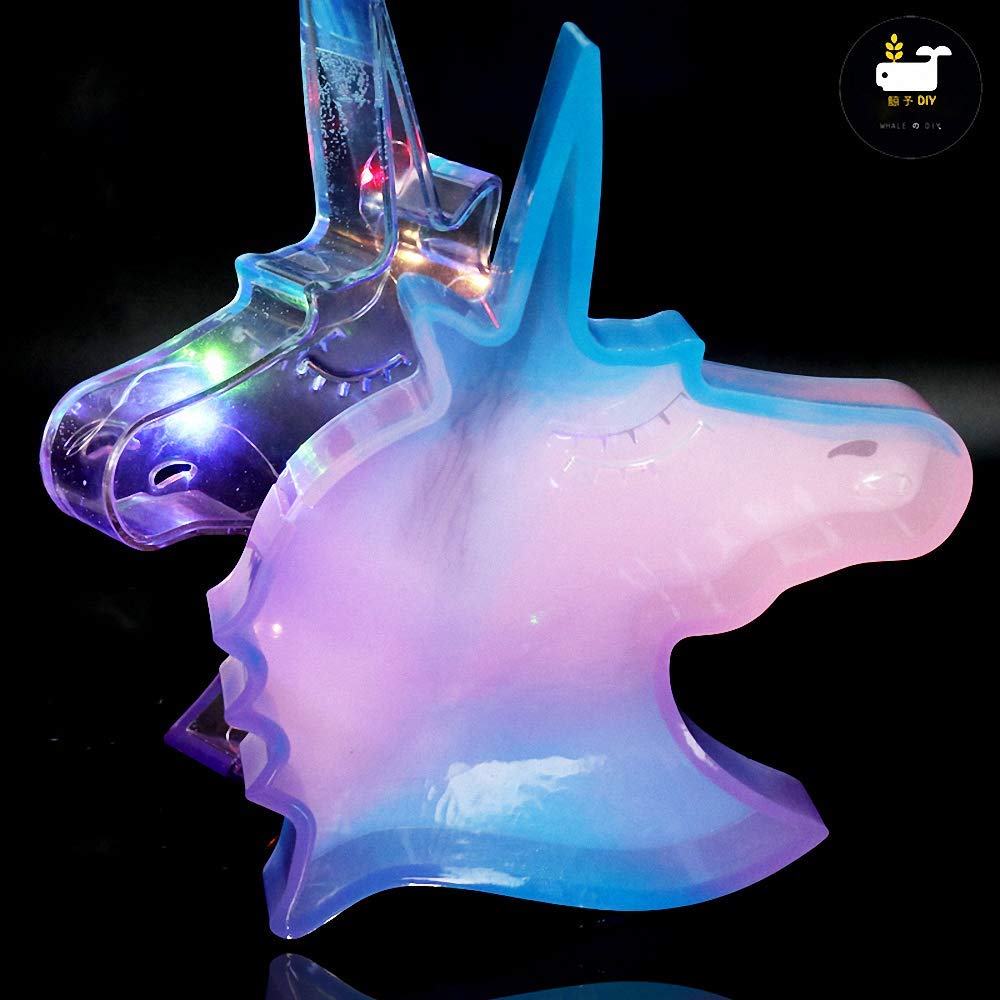 3D Unicorn Piggy Bank Silicone Mold for DIY Crafts - Epoxy Resin Casting Coin Storage Box - Perfect for Kids Savings, Birthday Gifts & Home Decor