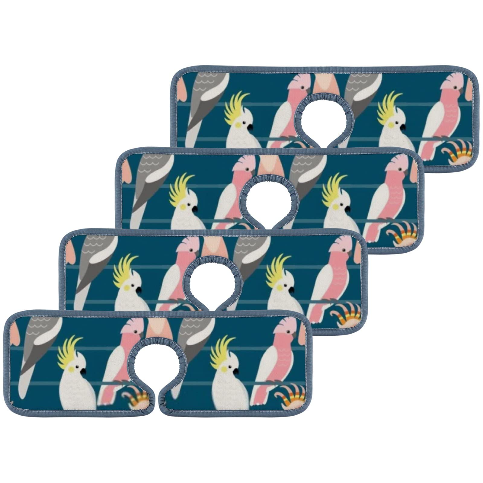 3 Pack Absorbent Kitchen Faucet Mat - 15