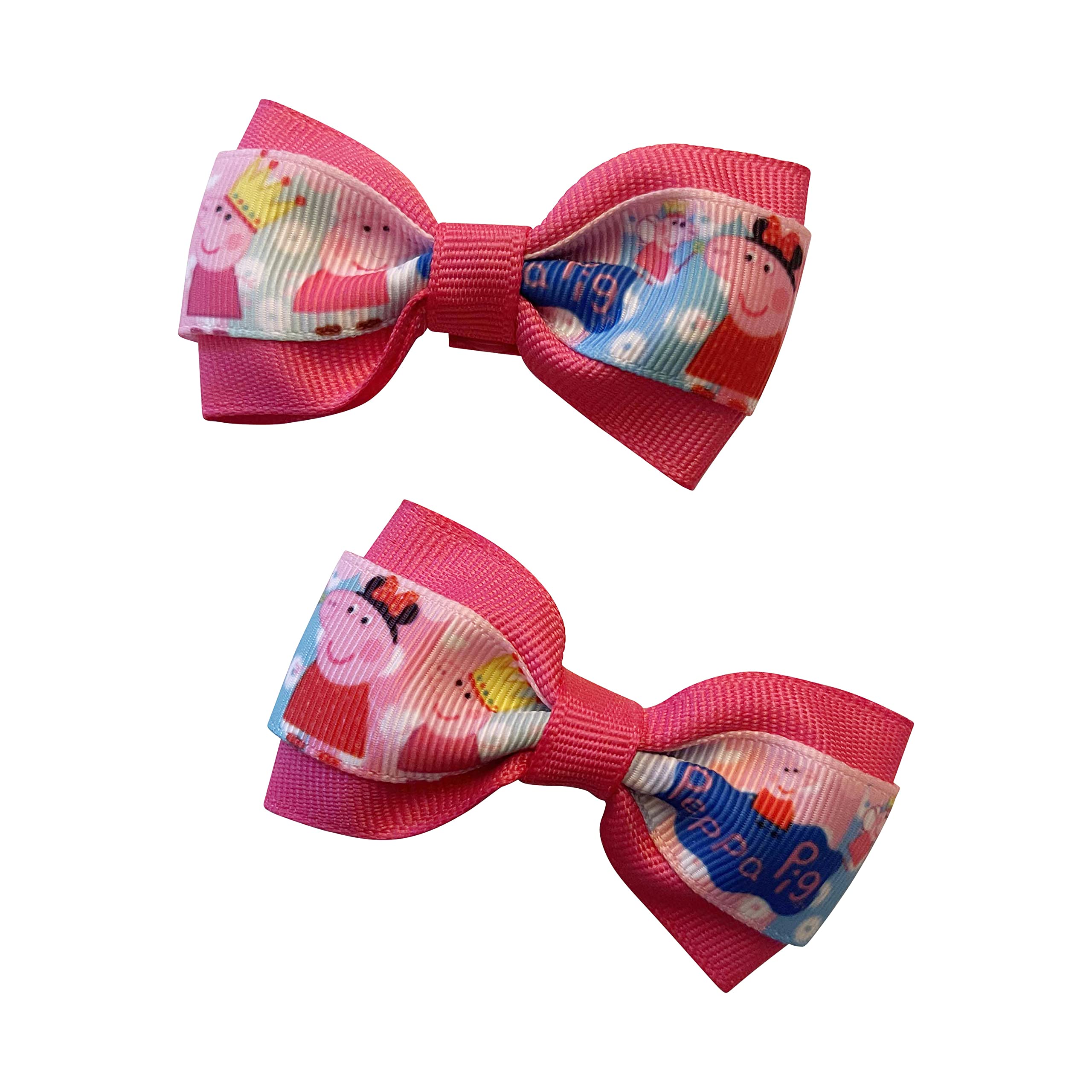 Pigtail Hair Bows for Toddlers & Girls - Cute Hair Accessories for School & Parties