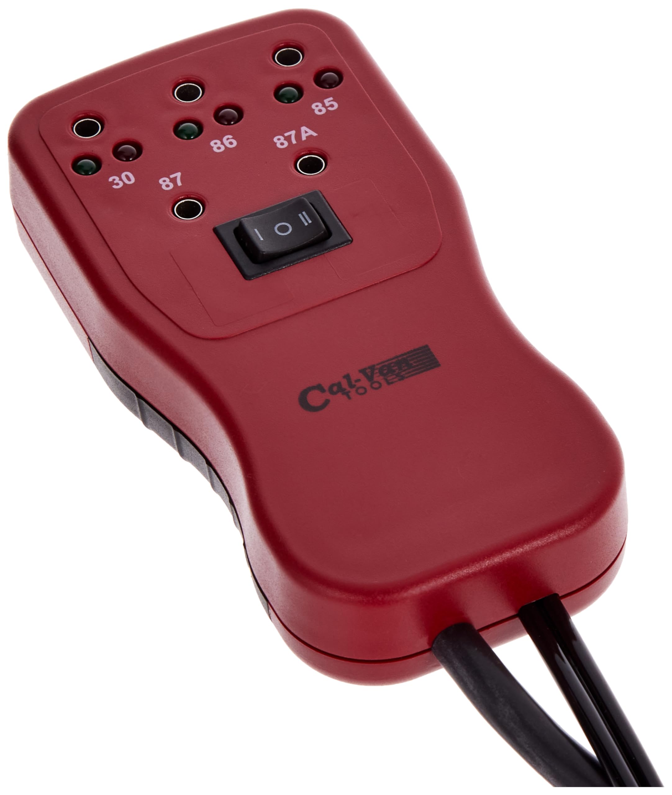 Cal-Van Tools Relay Circuit Diagnostic Tester for 12V & 24V Vehicles - Automotive Electrical Testing for Trucks, Cars & Motorcycles