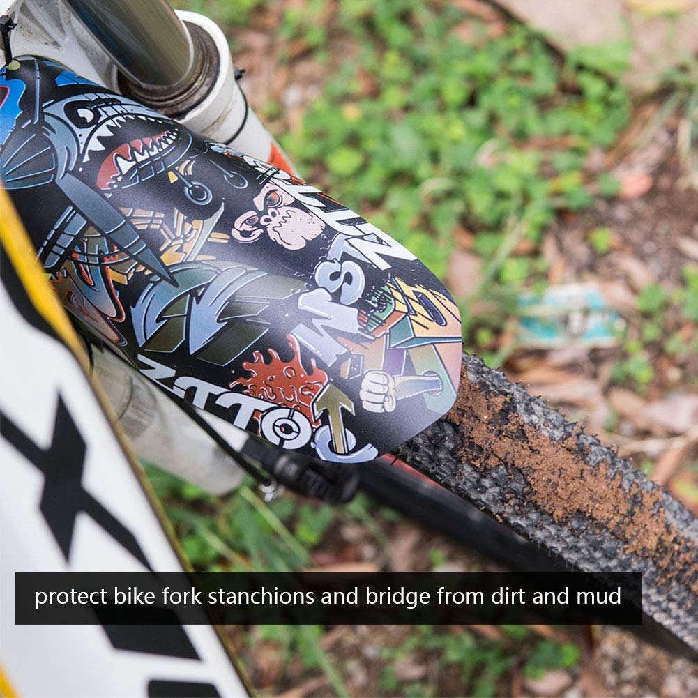 VGEBY1 Bike Mudguard - Rear Tire Fender for Road & Mountain Bikes | Durable Splash Protection for Cycling in Rain & Mud | Perfect for Commuting, Off-Road & Urban Riding