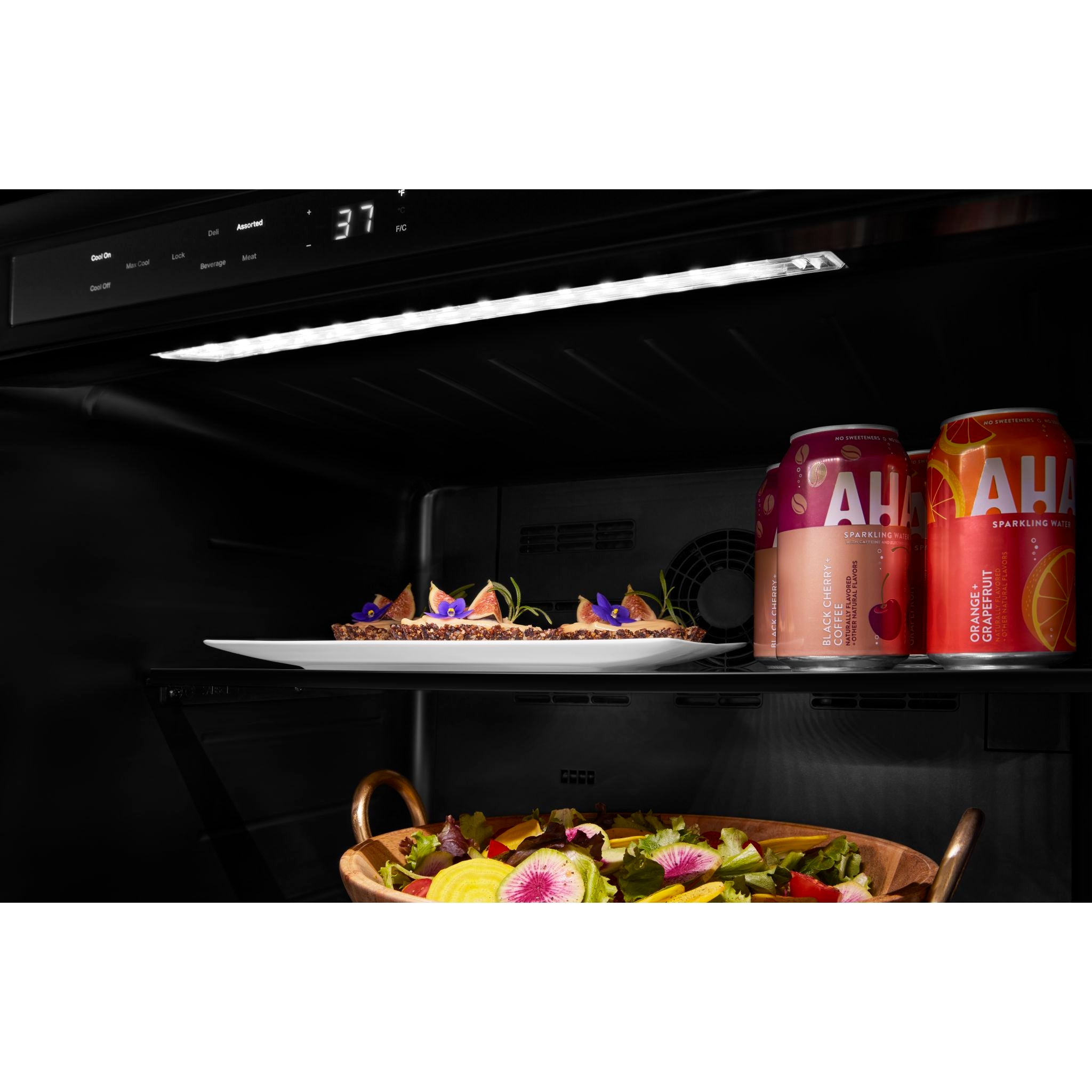 KitchenAid KURR114KPA 24-Inch Undercounter Refrigerator - Stainless Steel, Energy Star Certified, Perfect for Bars, Basements, or Small Kitchen Spaces