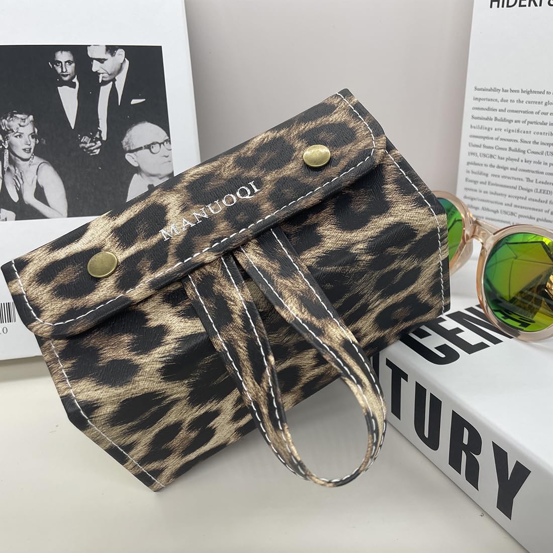 5-Slot Foldable Eyeglasses Case for Multiple Pairs - Durable Glasses Organizer Holder for Travel, Home & Office Storage - Perfect for Sunglasses, Reading Glasses & Prescription Eyeglasses