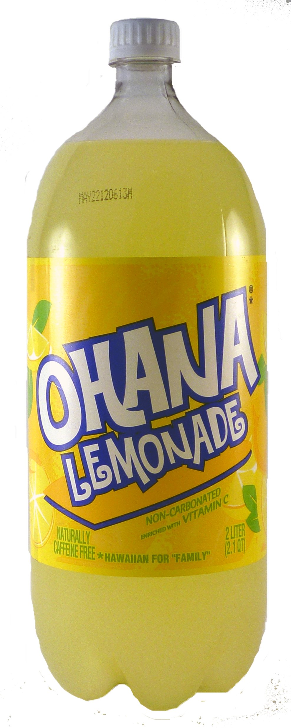 Faygo Ohana Lemonade Non-Carbonated Soda - 2 Liter Bottle | Refreshing Lemon Flavor Drink for Parties, BBQs & Summer Gatherings