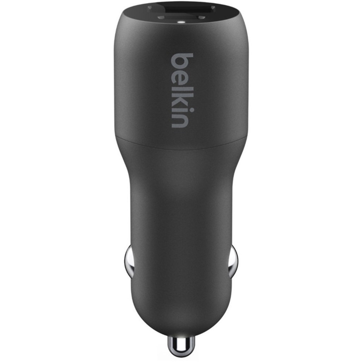 Belkin BOOST 32W Car Charger with USB C PD & USB A Ports - Fast Charging for iPhone, Android, Samsung - Perfect for Road Trips & Commuting