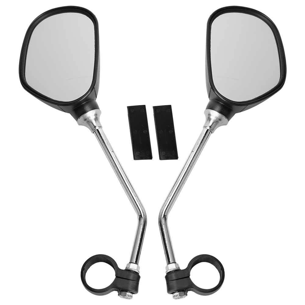 Universal Bike Mirror - 1 Pair Handlebar Rear View Mirrors for Road Bikes, Mountain Bikes & Cycling Safety - Perfect for Commuting, Touring & Outdoor Adventures