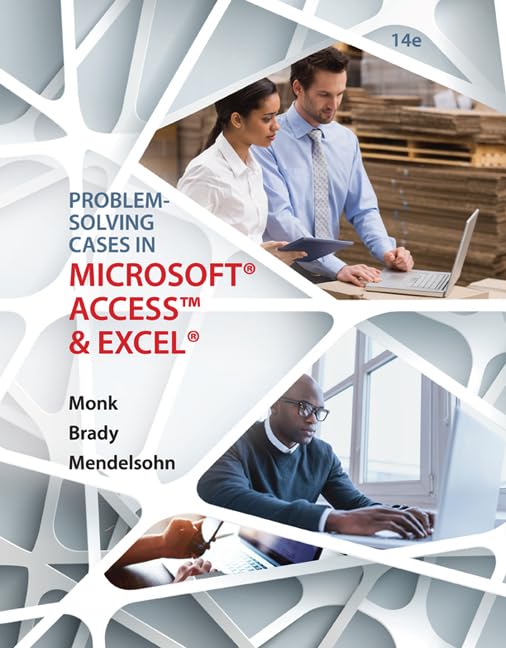 Microsoft Access & Excel Problem Solving Case Studies - Real-World Business Scenarios & Data Analysis Solutions