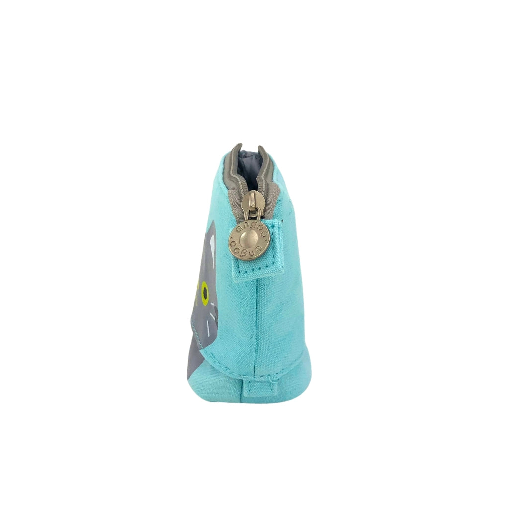 Blue Cat Pop Up Pencil Case - Cute School & Office Supplies Organizer for Kids & Adults - Perfect for Back to School, Work, Travel & Art Storage