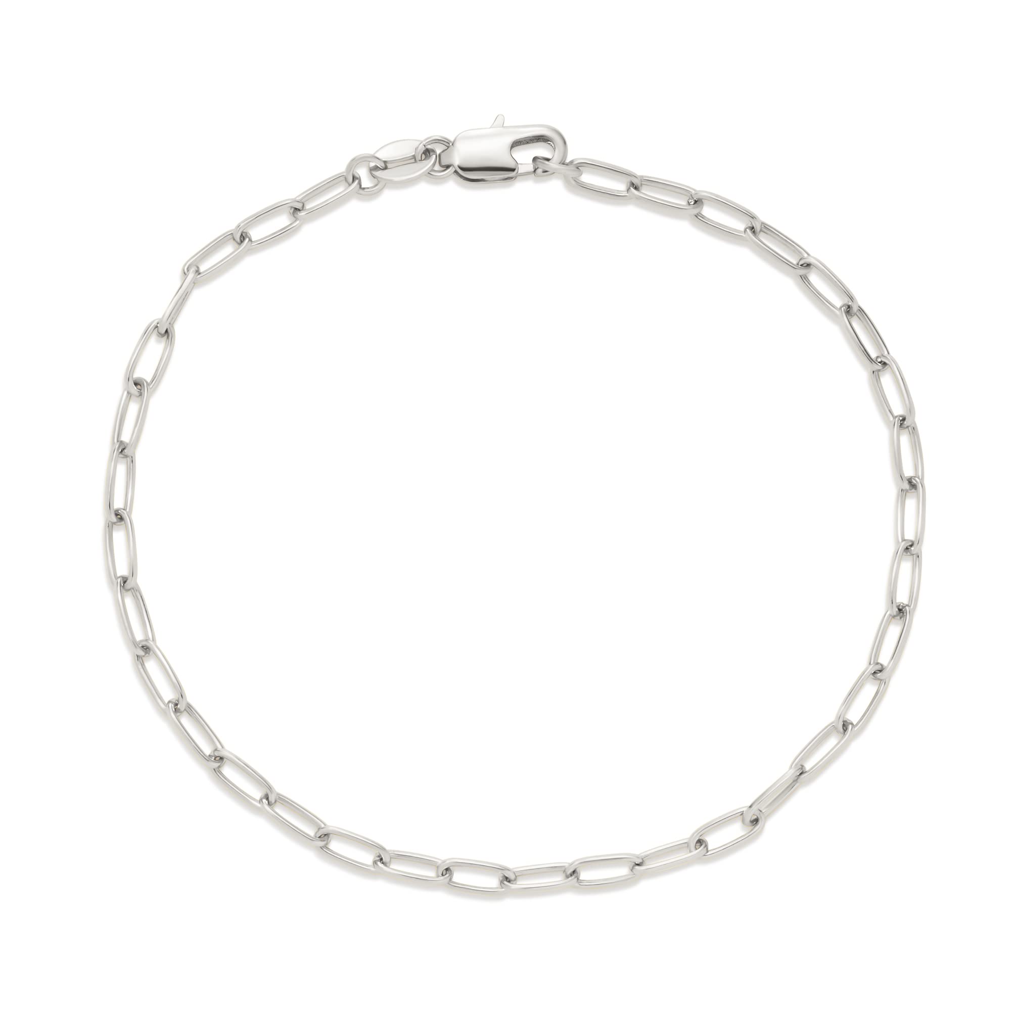 Amazon Essentials 14K Gold Paperclip Chain Bracelet for Women - Dainty Minimalist Jewelry for Everyday Wear, Layering & Gifting