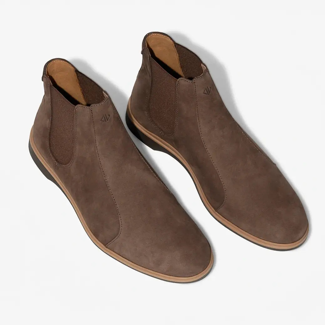 The Chelsea Copper Boots - Waterproof Leather Ankle Boots for Women, Fashionable & Comfortable for Fall, Winter, and Rainy Days