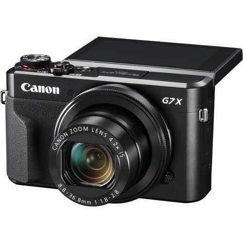 Canon PowerShot G7 X Mark II Digital Camera with 32GB SDHC Memory Card - 4K Video, 20.1MP, Wi-Fi & NFC | Perfect for Travel Photography, Vlogging & Street Shooting