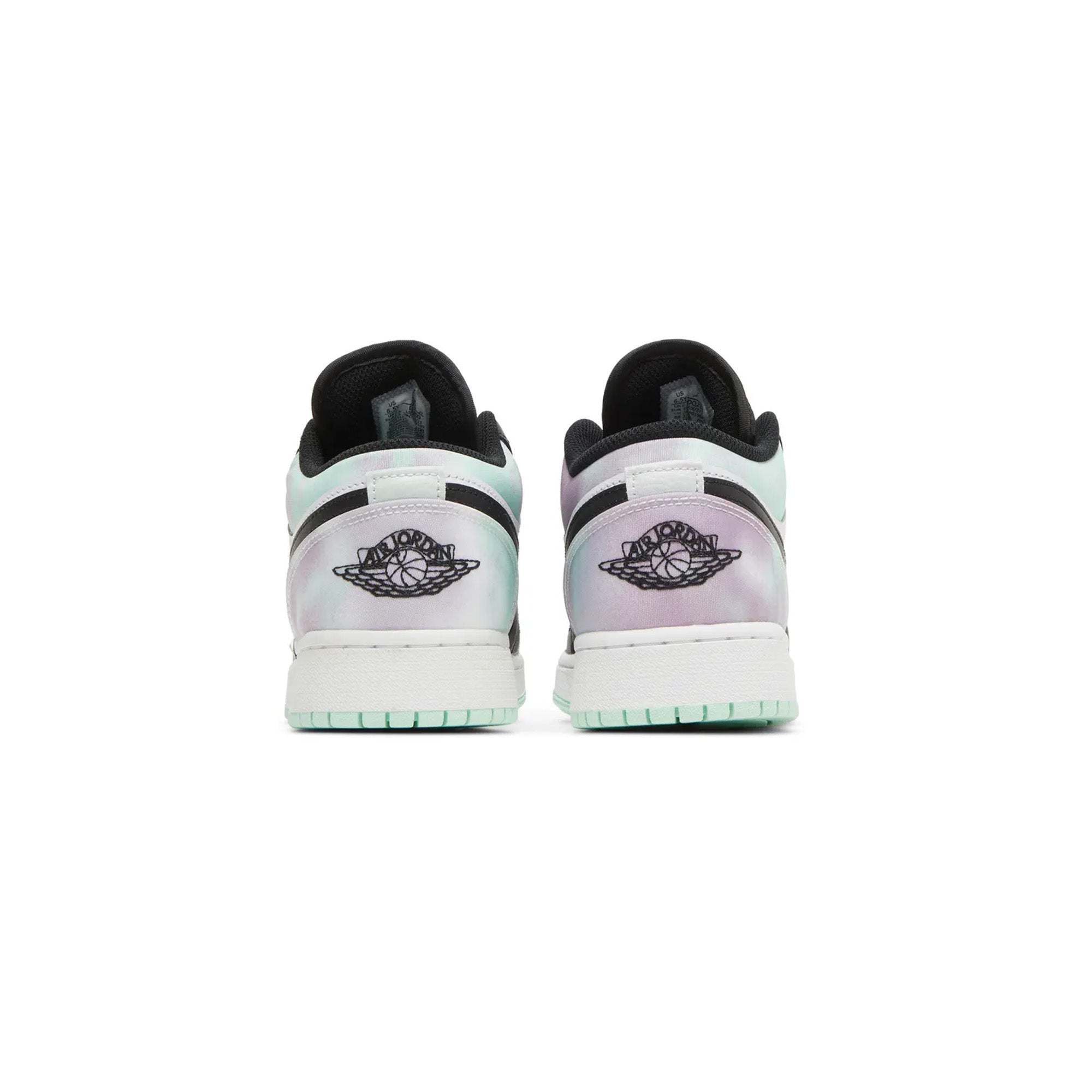 Air Jordan 1 Low 'Easter Pastel Tie Dye' GS Sneakers (2022) - Comfortable Basketball Shoes for Women & Girls - Perfect for Easter Outfits, Casual Wear & Street Style Fashion
