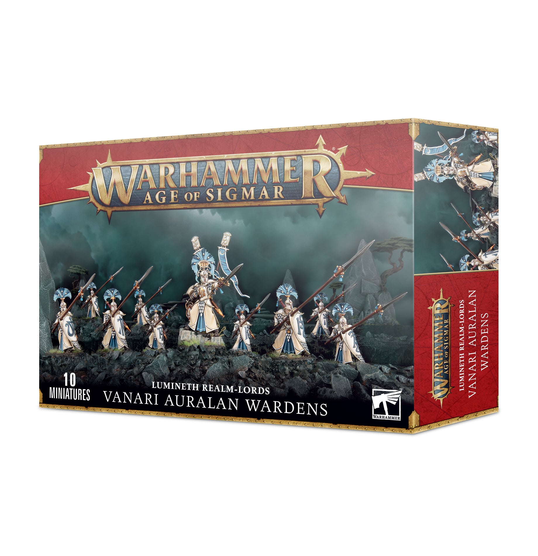 Age of Sigmar Lumineth Realm Lords: Vanari Auralan Wardens - Fantasy Tabletop Miniatures for Warhammer Gaming & Collecting