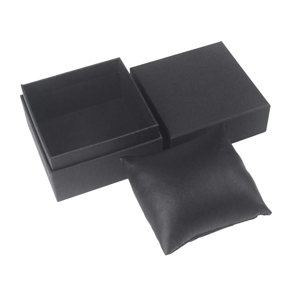 Premium Single Slot Watch Box with Removable Cushion - Luxury Watch Storage Case for Men & Women - Perfect for Travel, Gift Giving, and Jewelry Organization