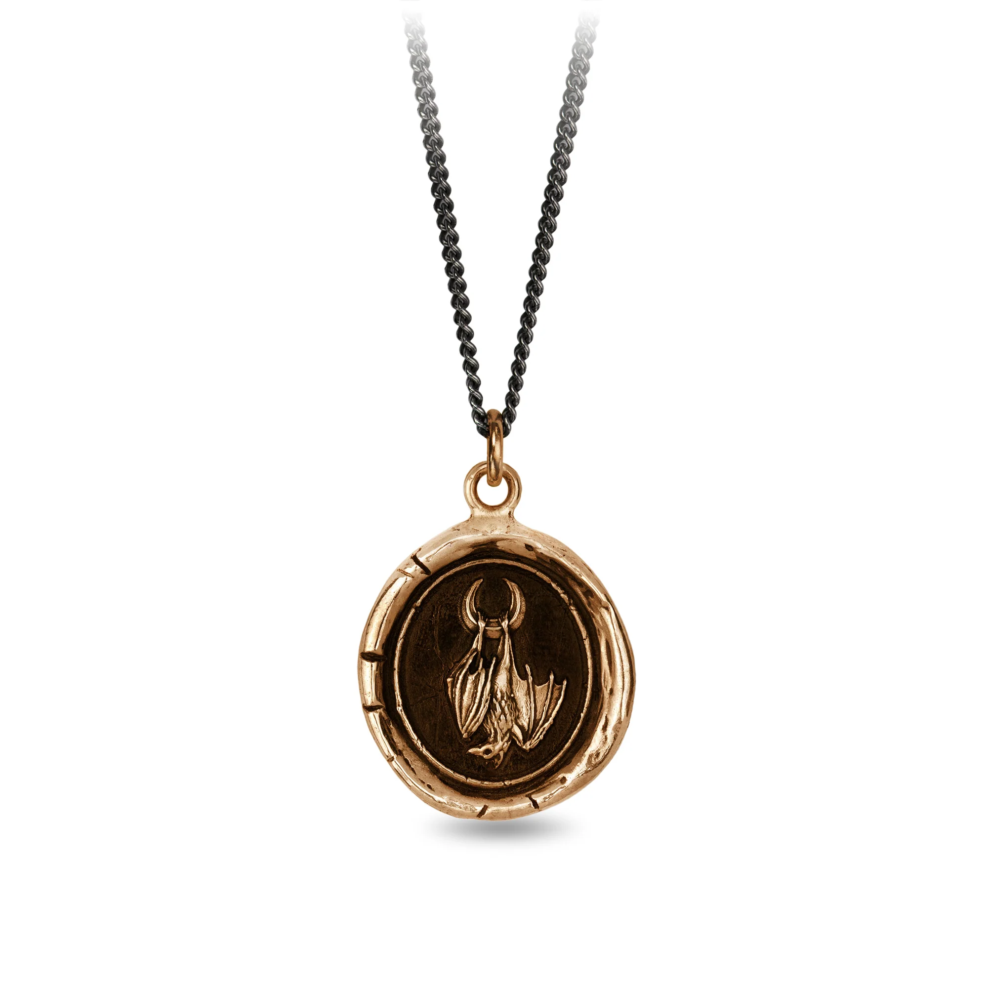 Dark Side Talisman Necklace - Gothic Pendant for Women & Men - Perfect for Halloween, Cosplay & Alternative Fashion
