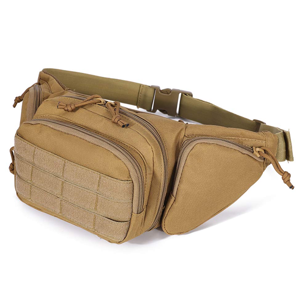 CREATOR Concealed Gun Pouch - Multipurpose Waist Holster Fanny Pack for Pistols (Fits Glock 17/19/20, 1911, Taurus & Sig Sauer) - Perfect for Outdoor Activities, Travel & Concealed Carry