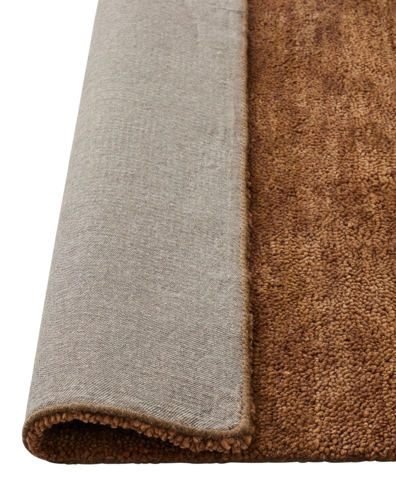 Valencia Area Rug in Toffee Brown - Soft and Durable Living Room Carpet for Home Decor
