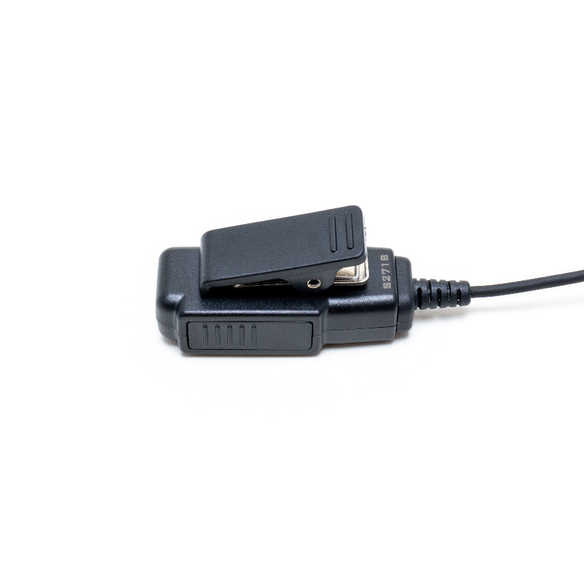 Impact G1W 1 Wire Quick Disconnect Earpiece - Hands-Free Headset for Truckers, Security & Call Centers - Noise Cancelling Mic with Easy Single-Wire Connection