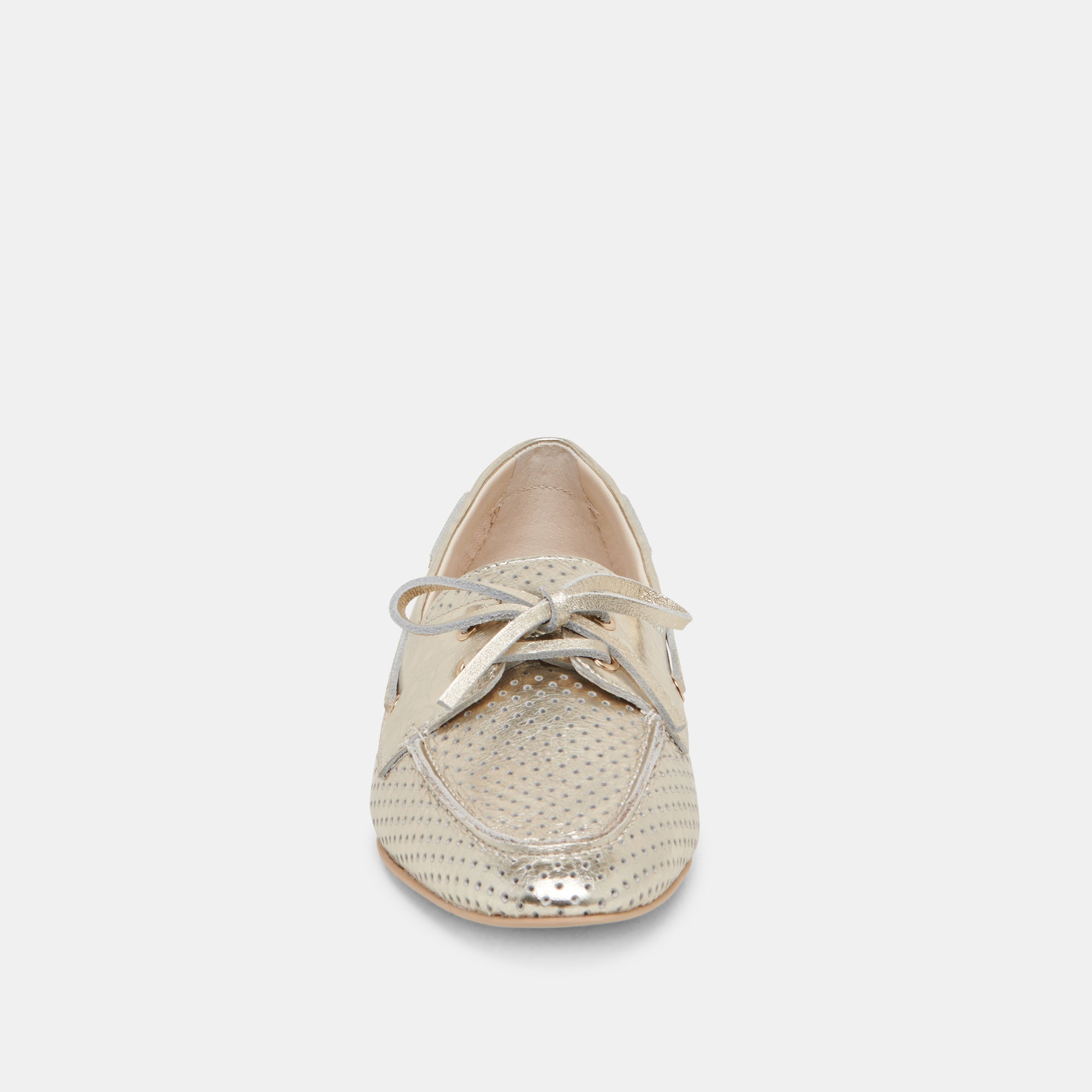 LAKIN PLATINUM PERFORATED LEATHER LOAFERS - Comfortable & Stylish Men's Slip-On Shoes for Business Casual & Office Wear