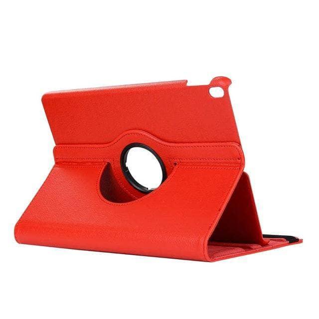 iPad Pro 12.9 2018 Leather Case with 360° Rotating Stand - Premium Smart Cover for Work, Study & Entertainment