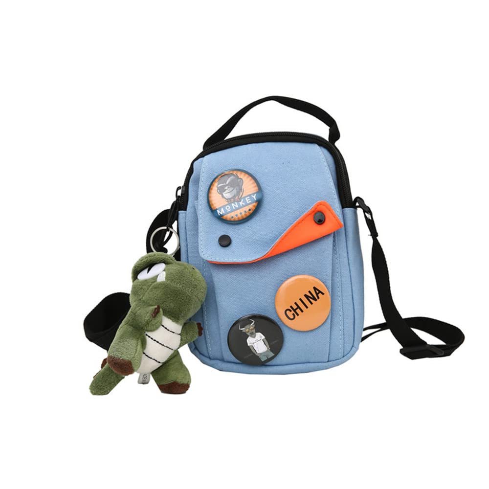 Stylish Hip-Hop Messenger Bag - Small Crossbody Phone Satchel for Men & Women | Trendy Casual & Cool Accessory for Daily Use, Travel & Streetwear Fashion